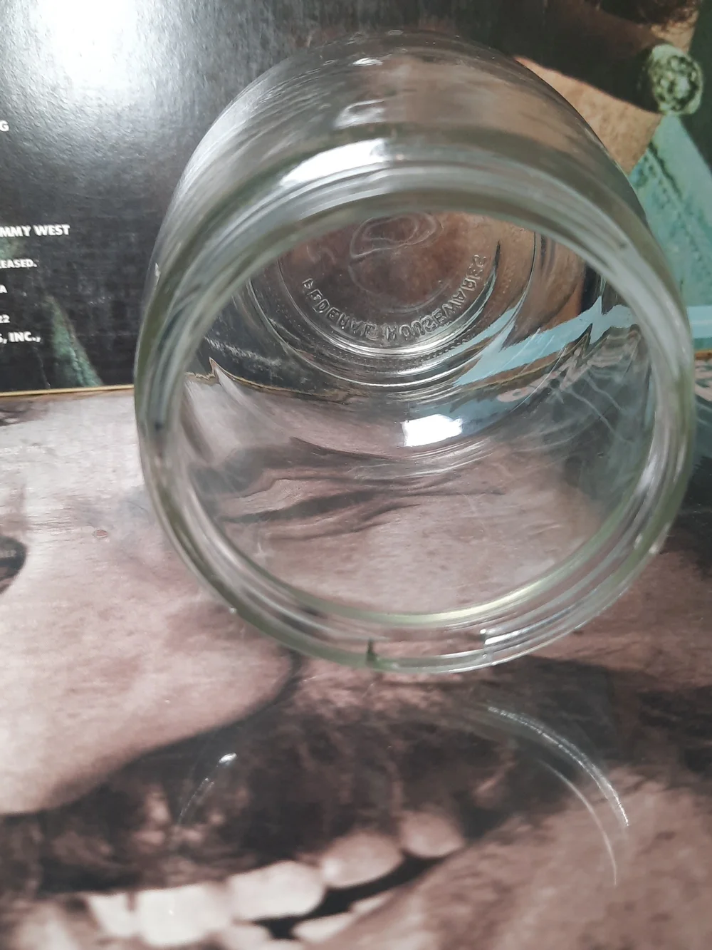 Federal Housewares glass jar